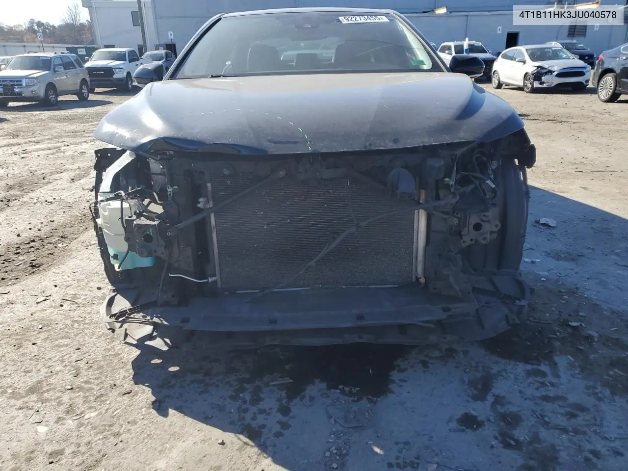 4T1B11HK3JU040578 2018 Toyota Camry L