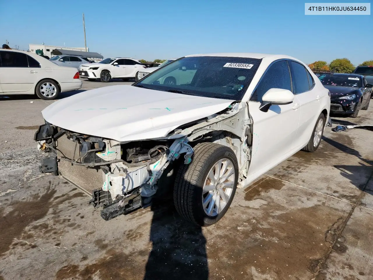 4T1B11HK0JU634450 2018 Toyota Camry L