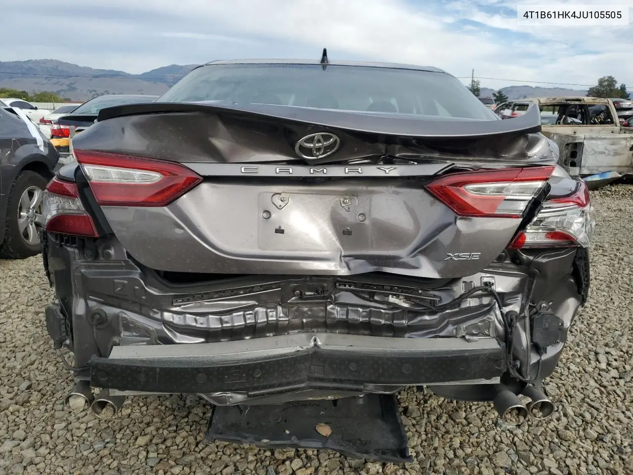 4T1B61HK4JU105505 2018 Toyota Camry Xse