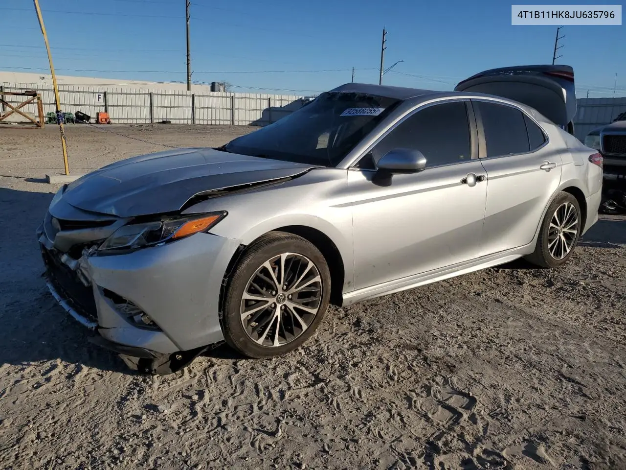 4T1B11HK8JU635796 2018 Toyota Camry L