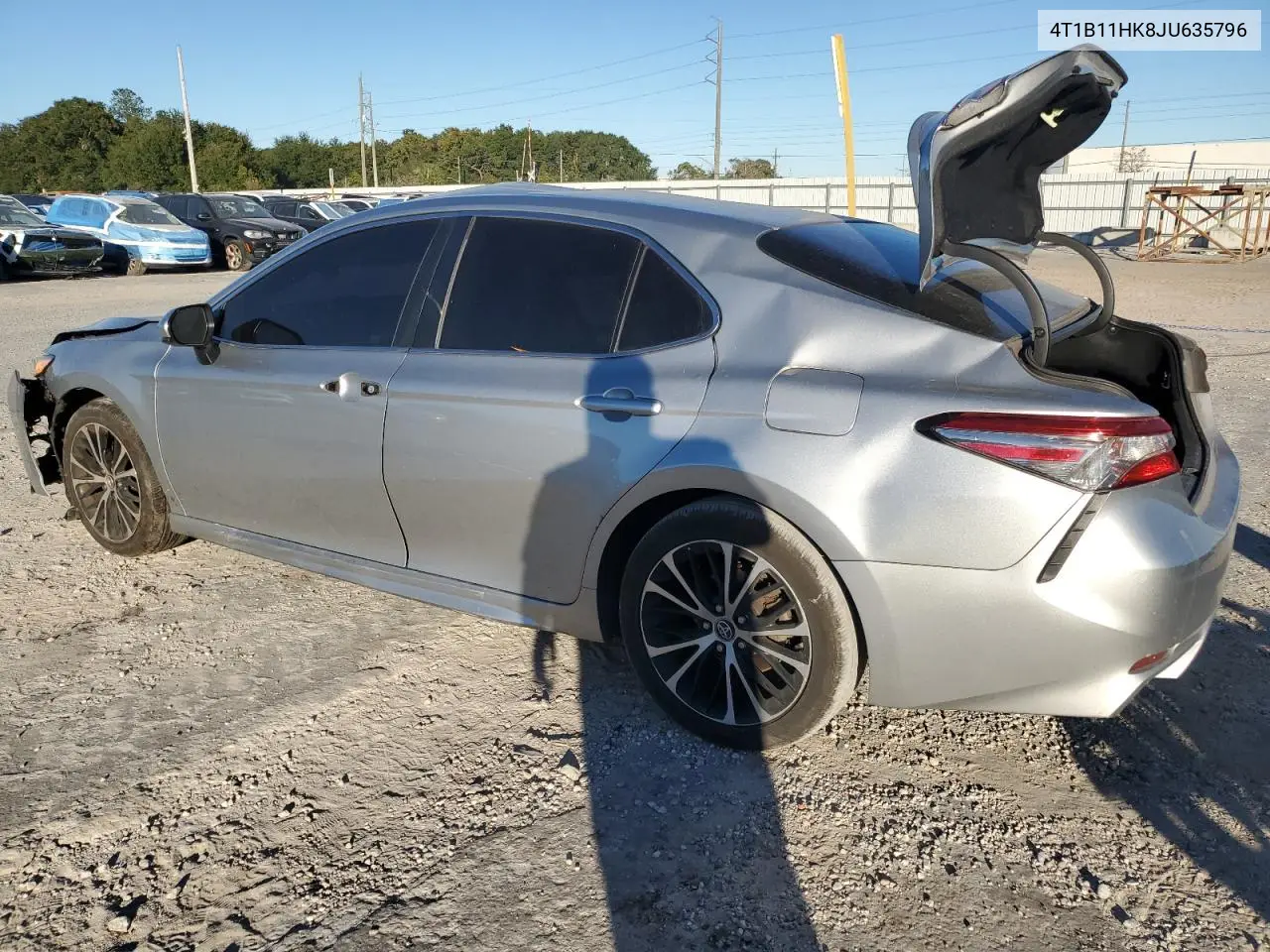 4T1B11HK8JU635796 2018 Toyota Camry L