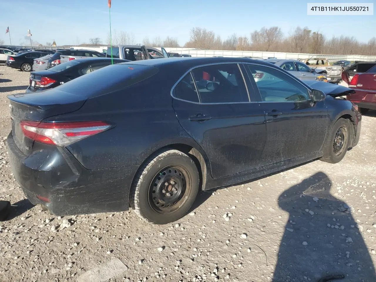 4T1B11HK1JU550721 2018 Toyota Camry L