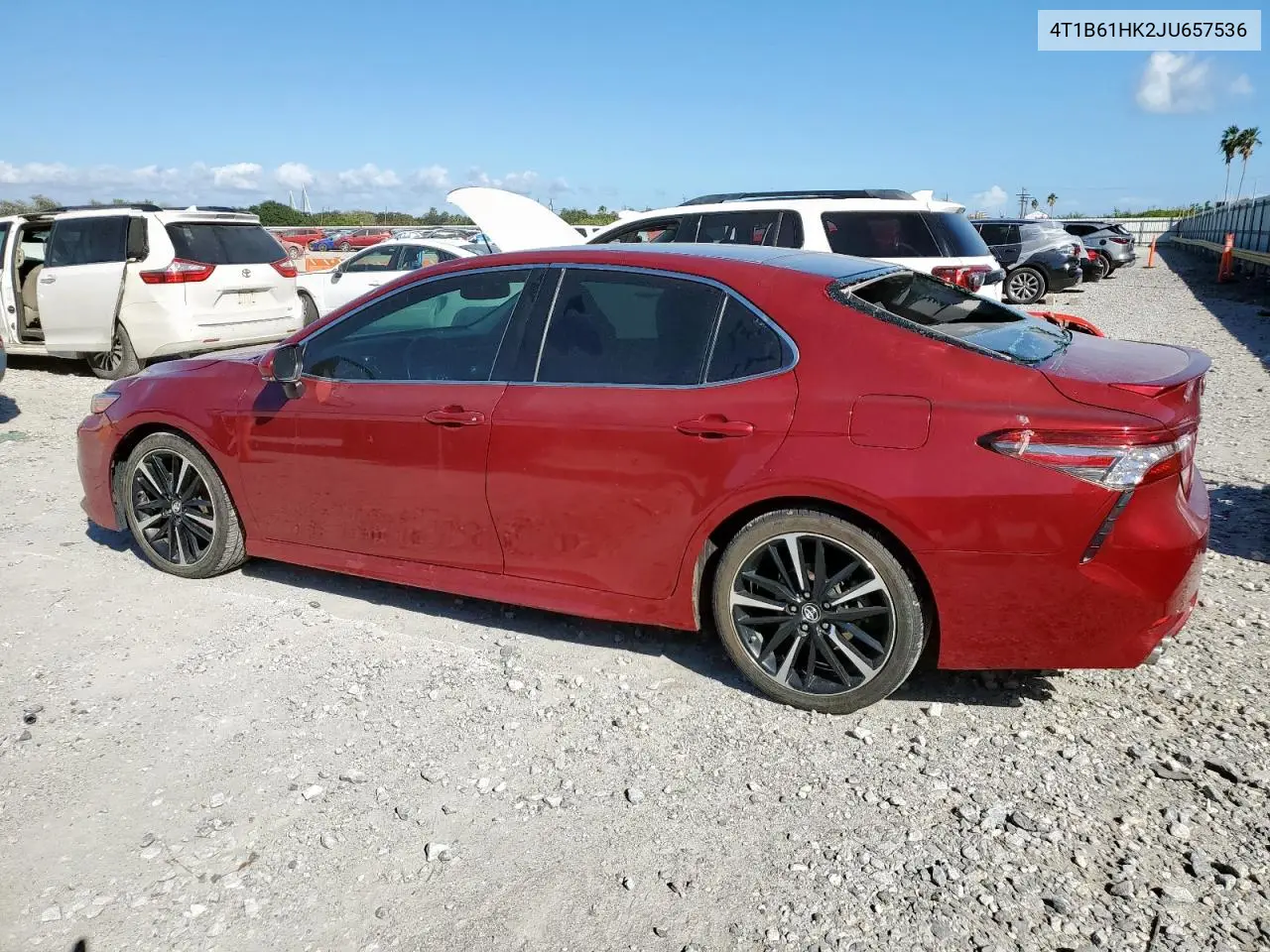 4T1B61HK2JU657536 2018 Toyota Camry Xse