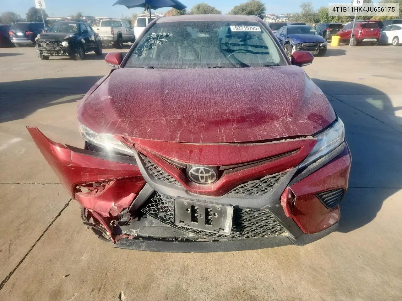 4T1B11HK4JU656175 2018 Toyota Camry L