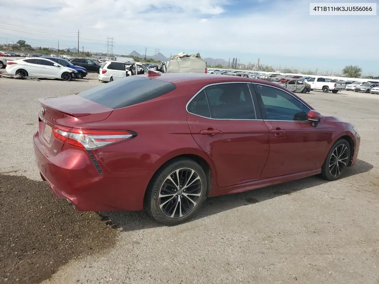 4T1B11HK3JU556066 2018 Toyota Camry L