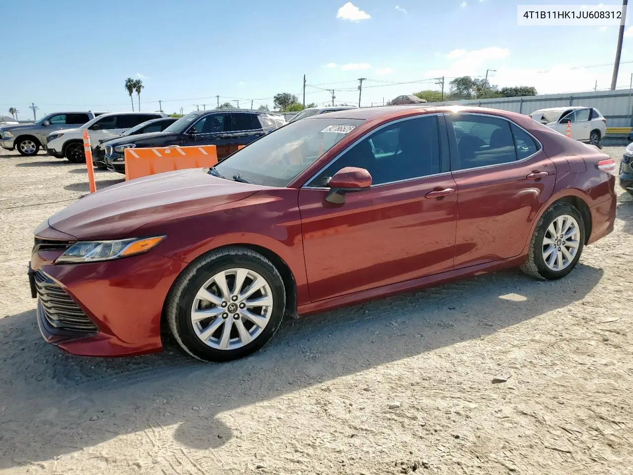 4T1B11HK1JU608312 2018 Toyota Camry L