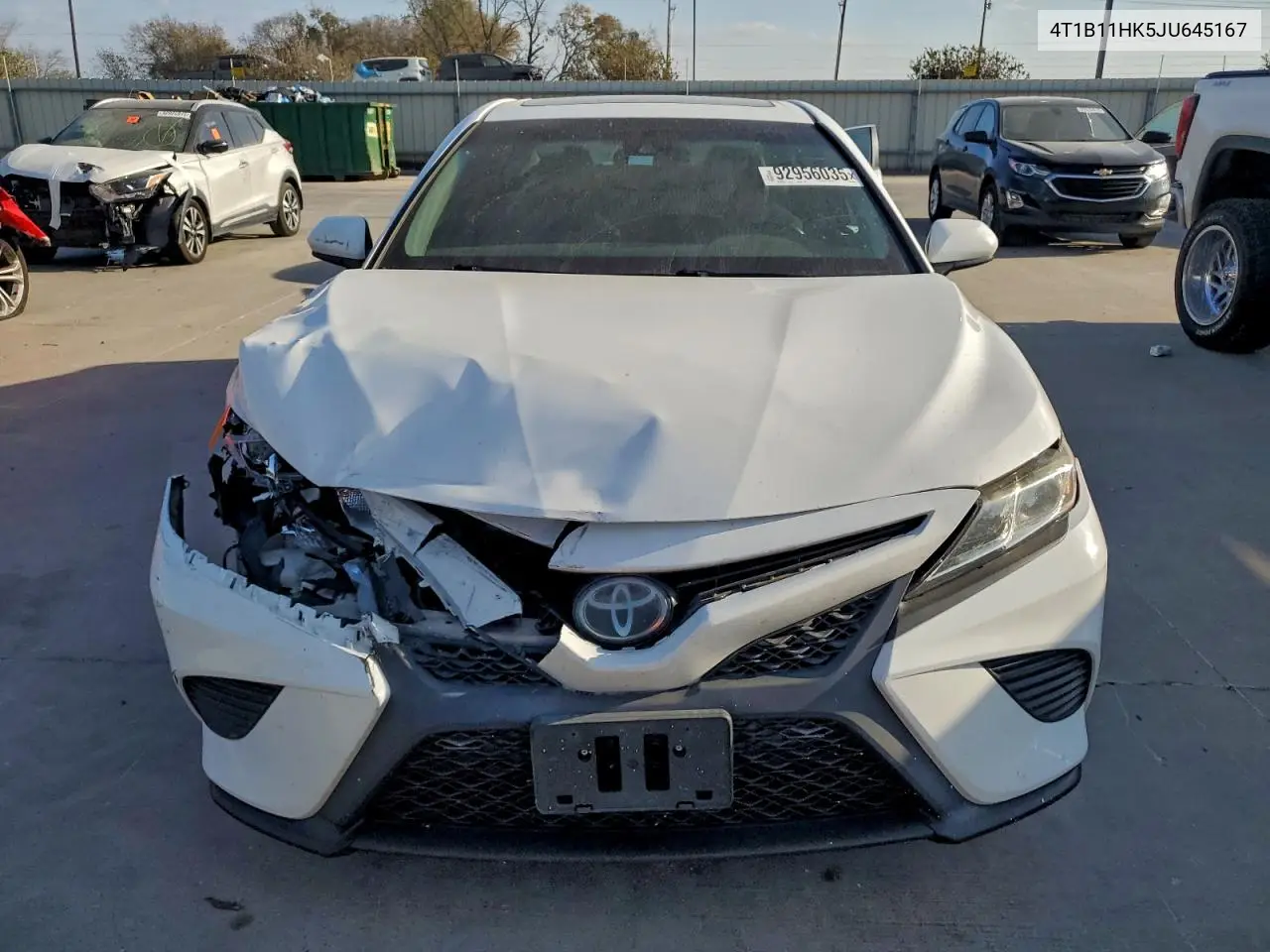 4T1B11HK5JU645167 2018 Toyota Camry L