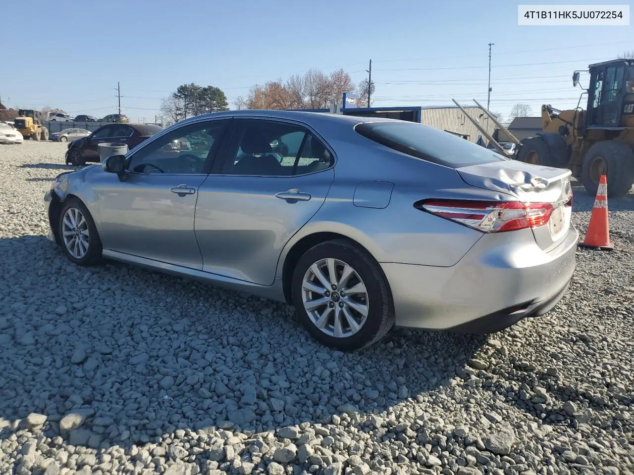 4T1B11HK5JU072254 2018 Toyota Camry L