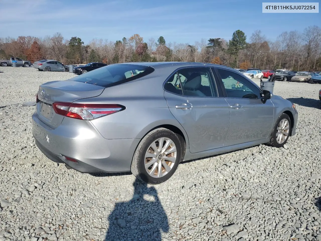4T1B11HK5JU072254 2018 Toyota Camry L