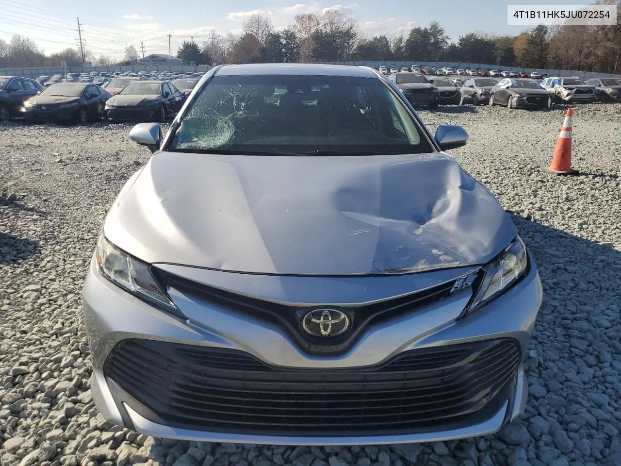 4T1B11HK5JU072254 2018 Toyota Camry L