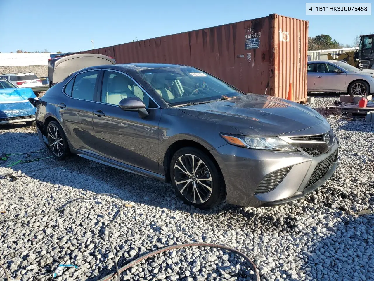 4T1B11HK3JU075458 2018 Toyota Camry L