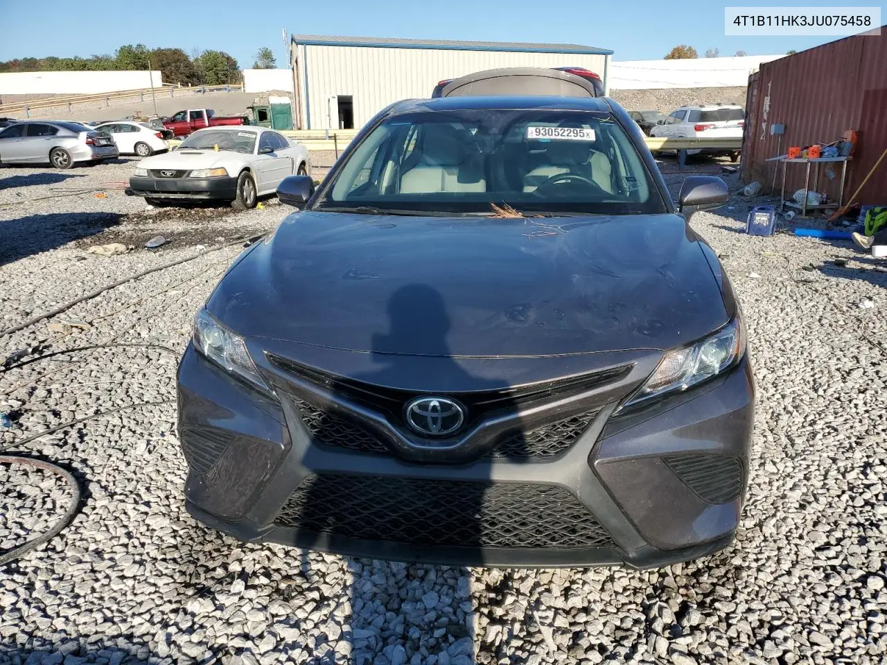 4T1B11HK3JU075458 2018 Toyota Camry L