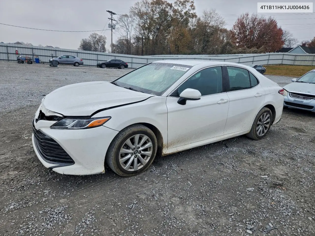 4T1B11HK1JU004436 2018 Toyota Camry L