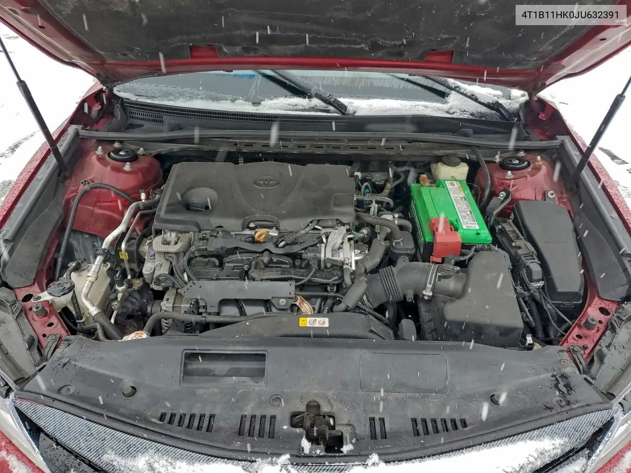 4T1B11HK0JU632391 2018 Toyota Camry L