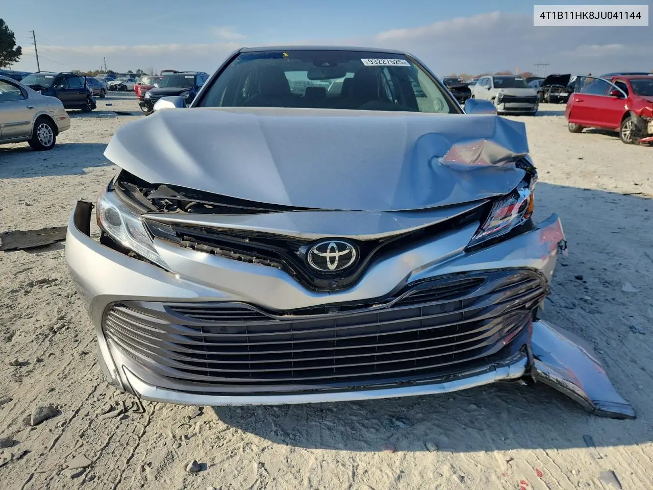 4T1B11HK8JU041144 2018 Toyota Camry L