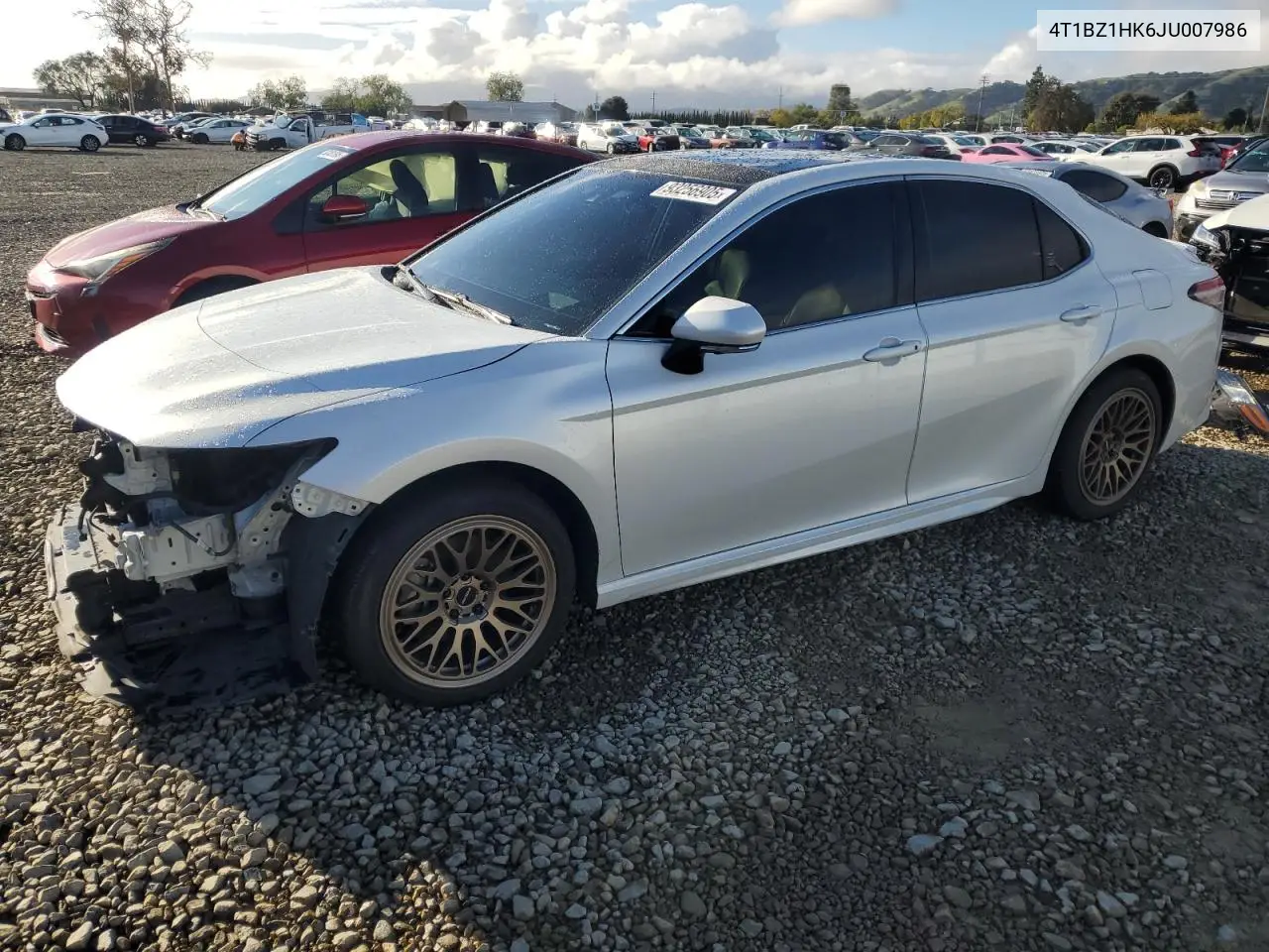 4T1BZ1HK6JU007986 2018 Toyota Camry Xse