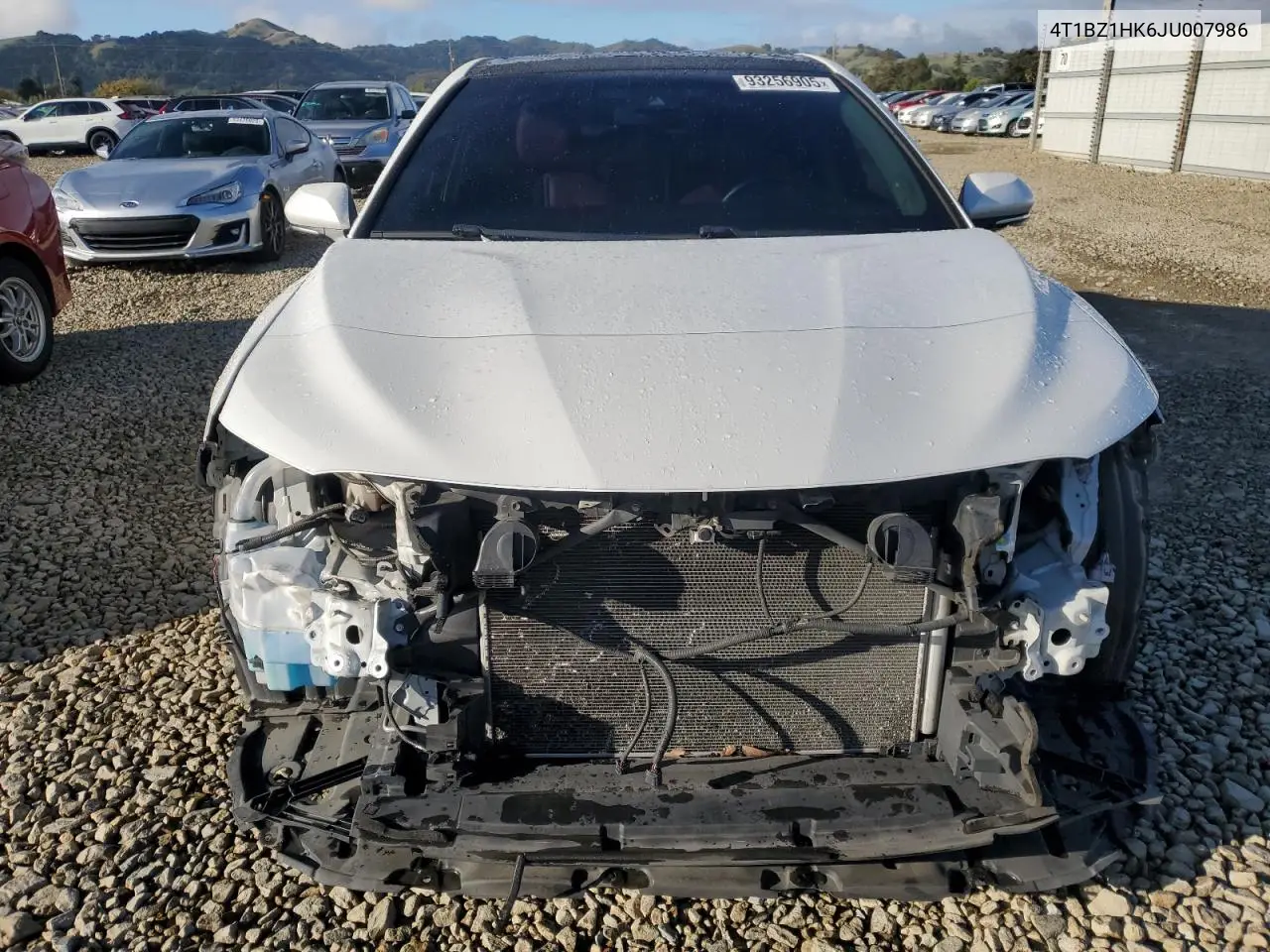 4T1BZ1HK6JU007986 2018 Toyota Camry Xse