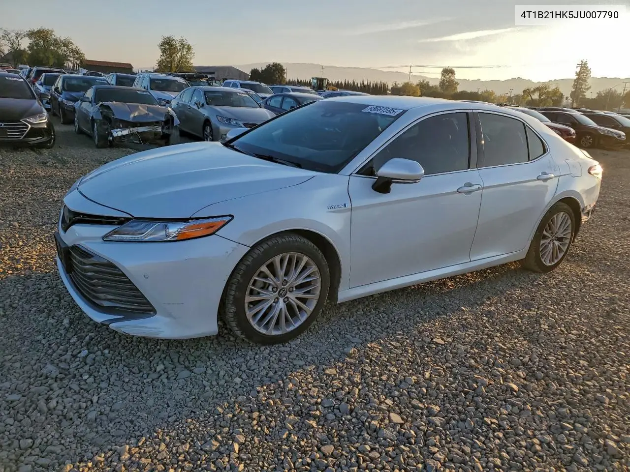 4T1B21HK5JU007790 2018 Toyota Camry Hybrid
