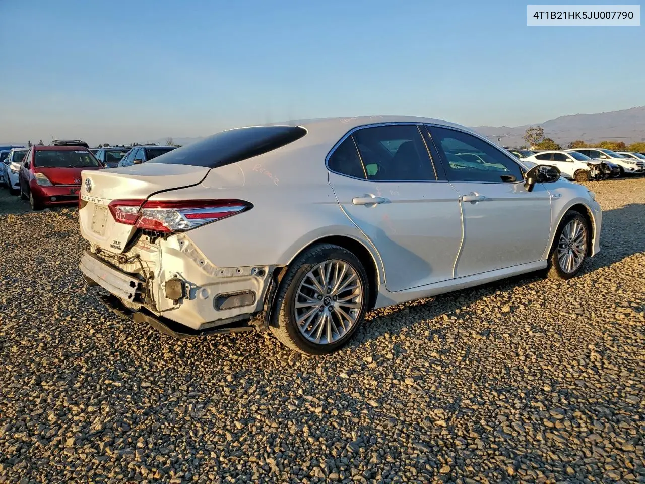 4T1B21HK5JU007790 2018 Toyota Camry Hybrid