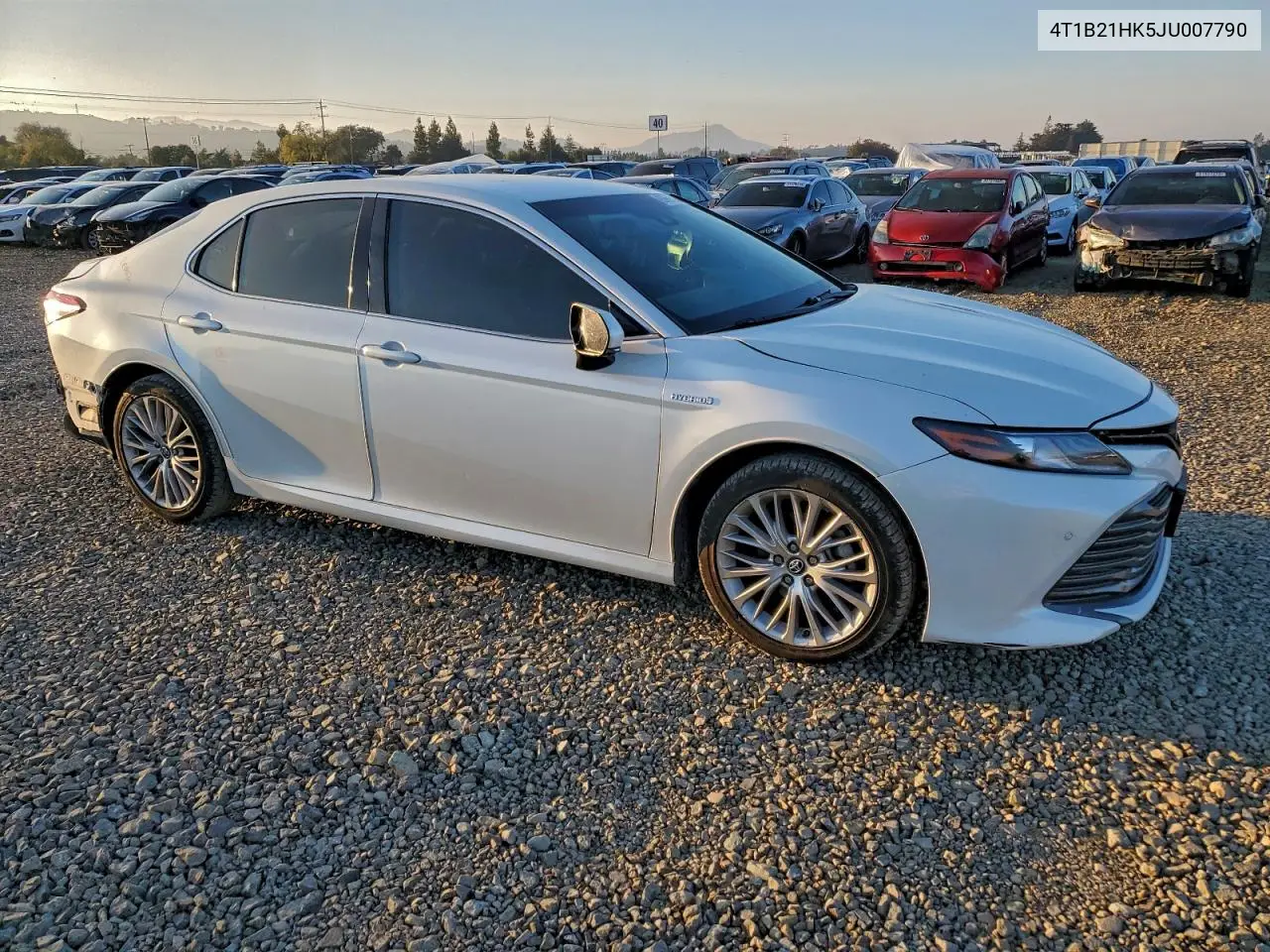 4T1B21HK5JU007790 2018 Toyota Camry Hybrid