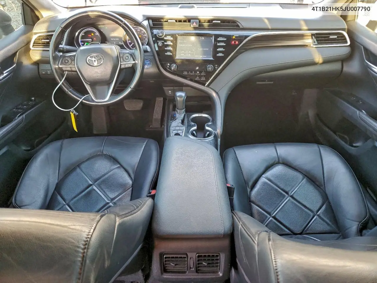 4T1B21HK5JU007790 2018 Toyota Camry Hybrid