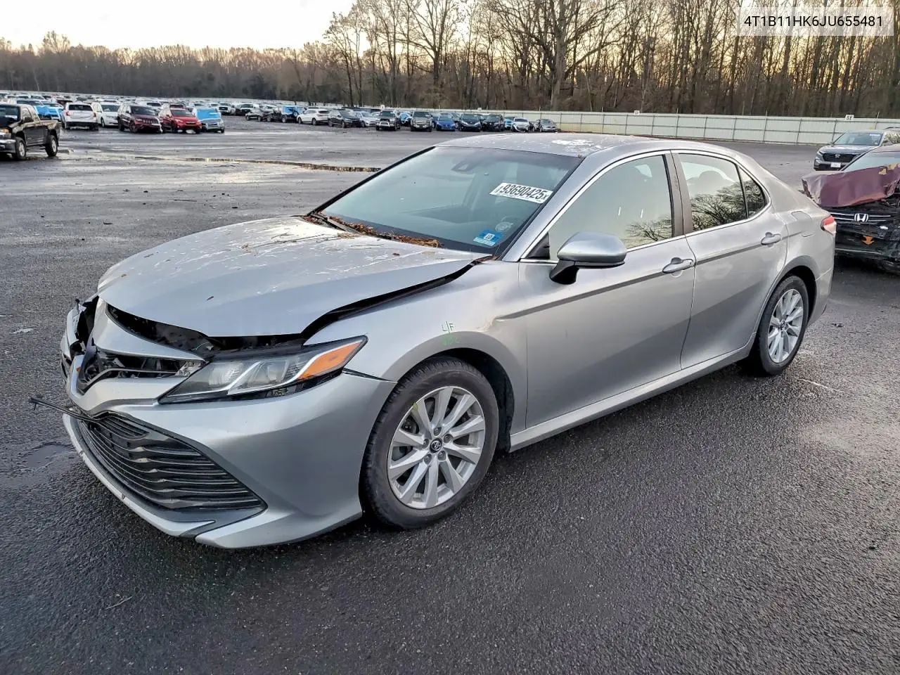 4T1B11HK6JU655481 2018 Toyota Camry L