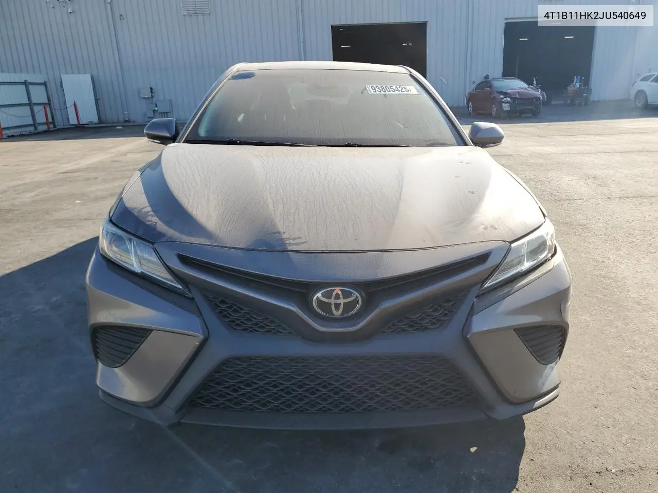 4T1B11HK2JU540649 2018 Toyota Camry L