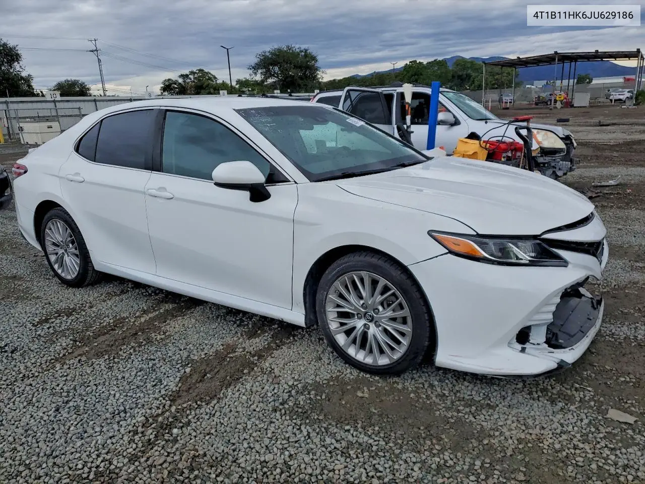 4T1B11HK6JU629186 2018 Toyota Camry L
