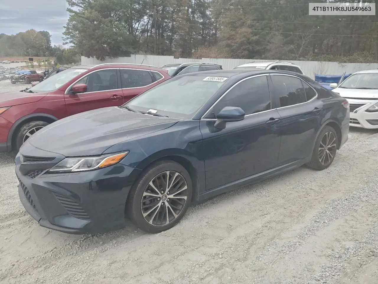 4T1B11HK8JU549663 2018 Toyota Camry L