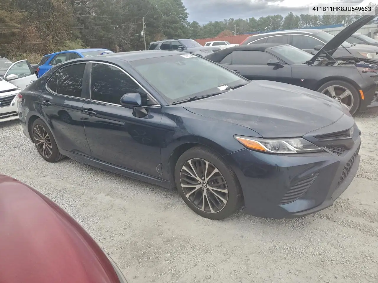 4T1B11HK8JU549663 2018 Toyota Camry L