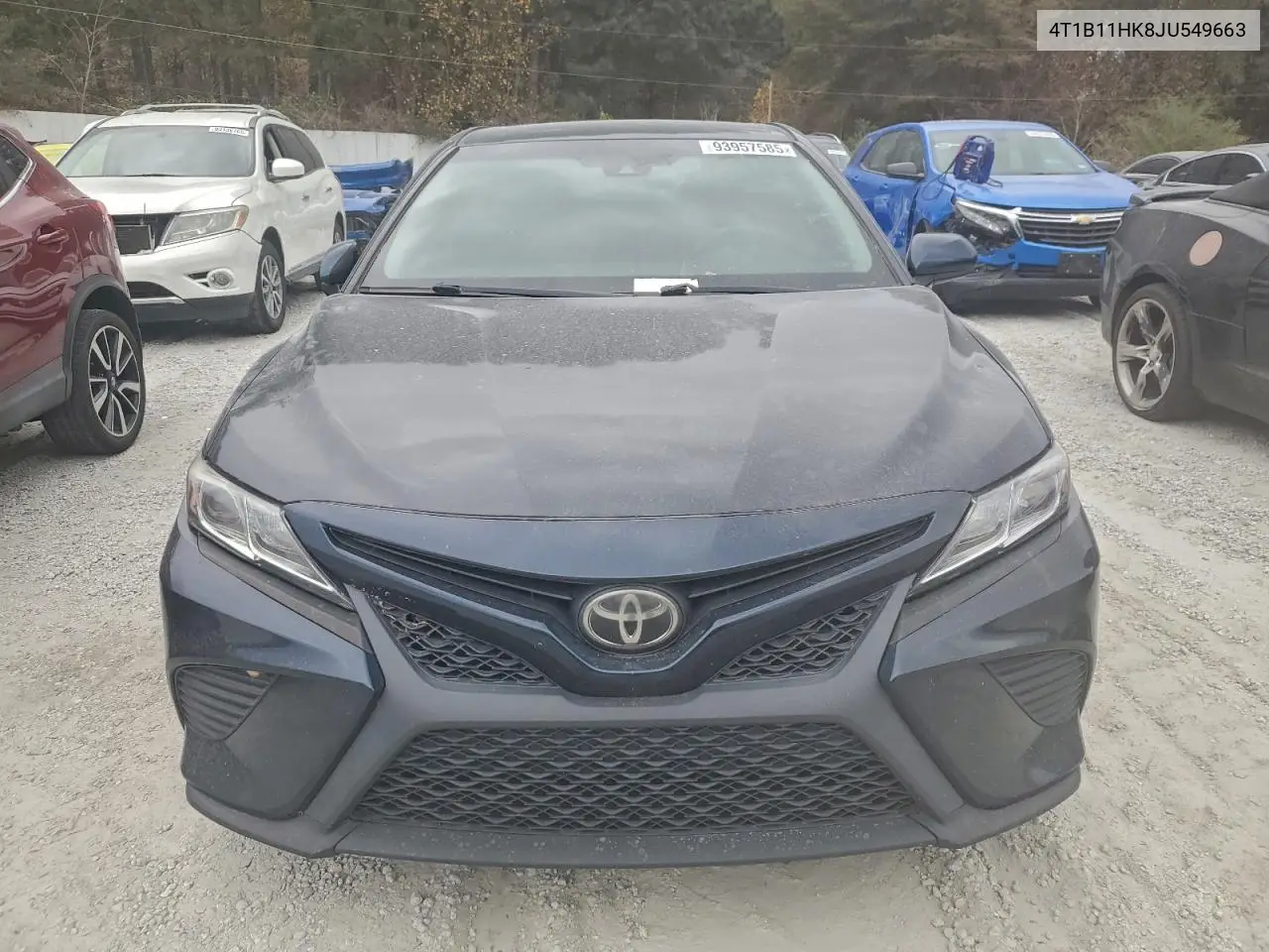 4T1B11HK8JU549663 2018 Toyota Camry L