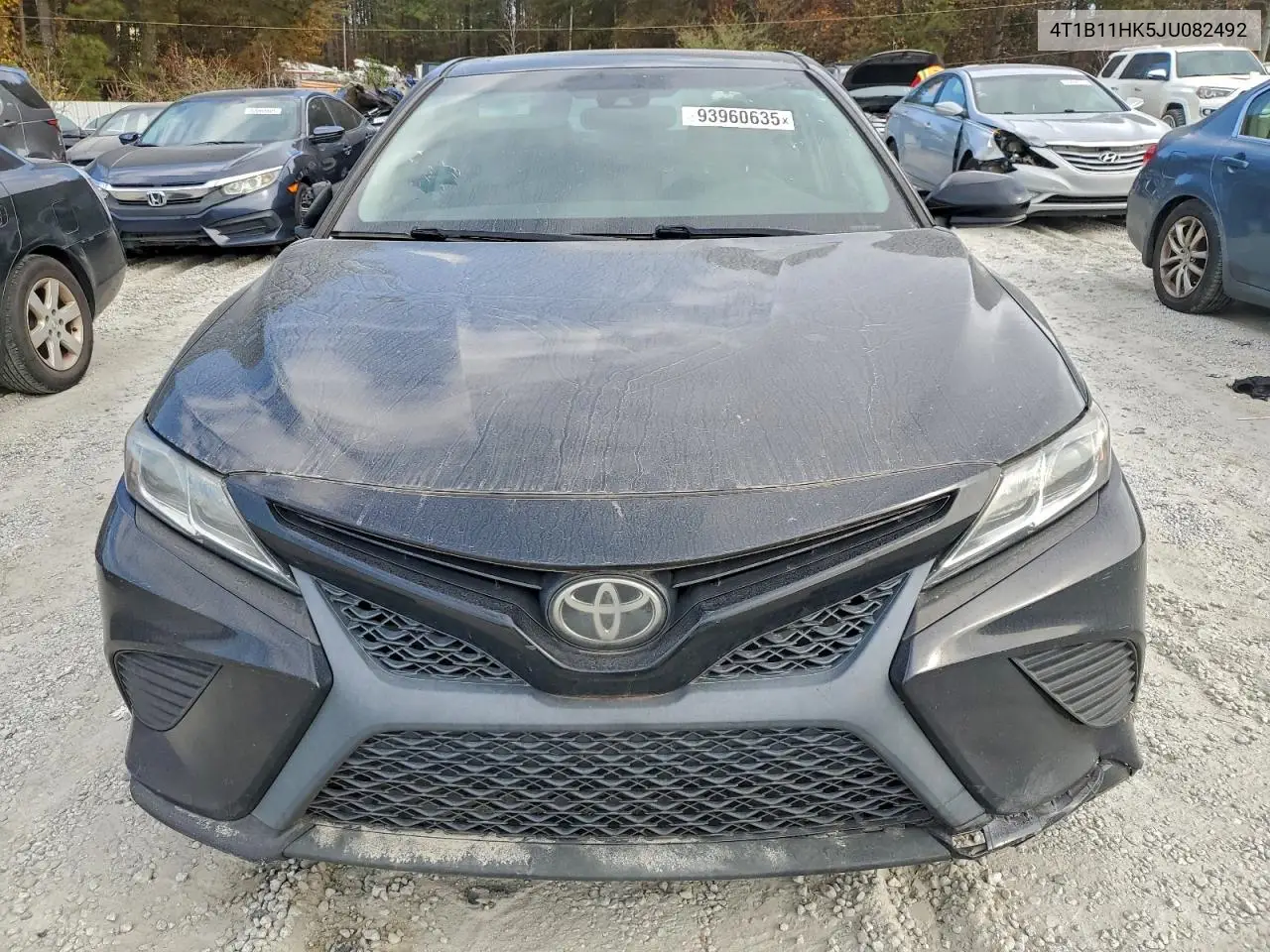 4T1B11HK5JU082492 2018 Toyota Camry L
