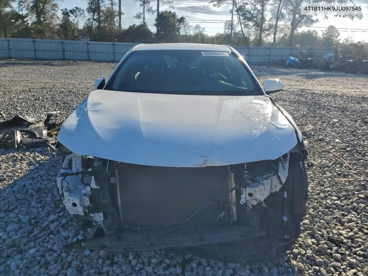 4T1B11HK9JU097545 2018 Toyota Camry L