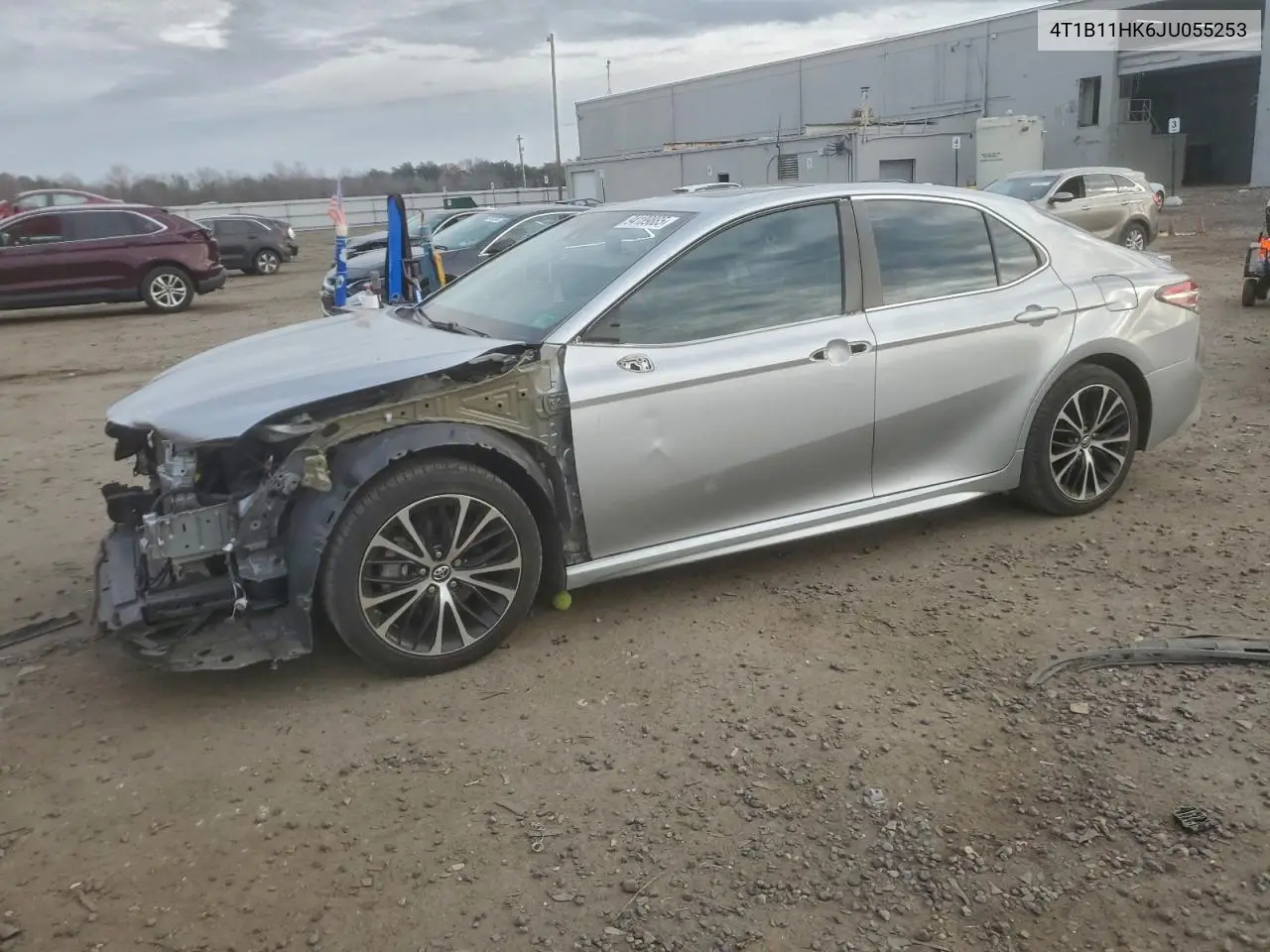 4T1B11HK6JU055253 2018 Toyota Camry L