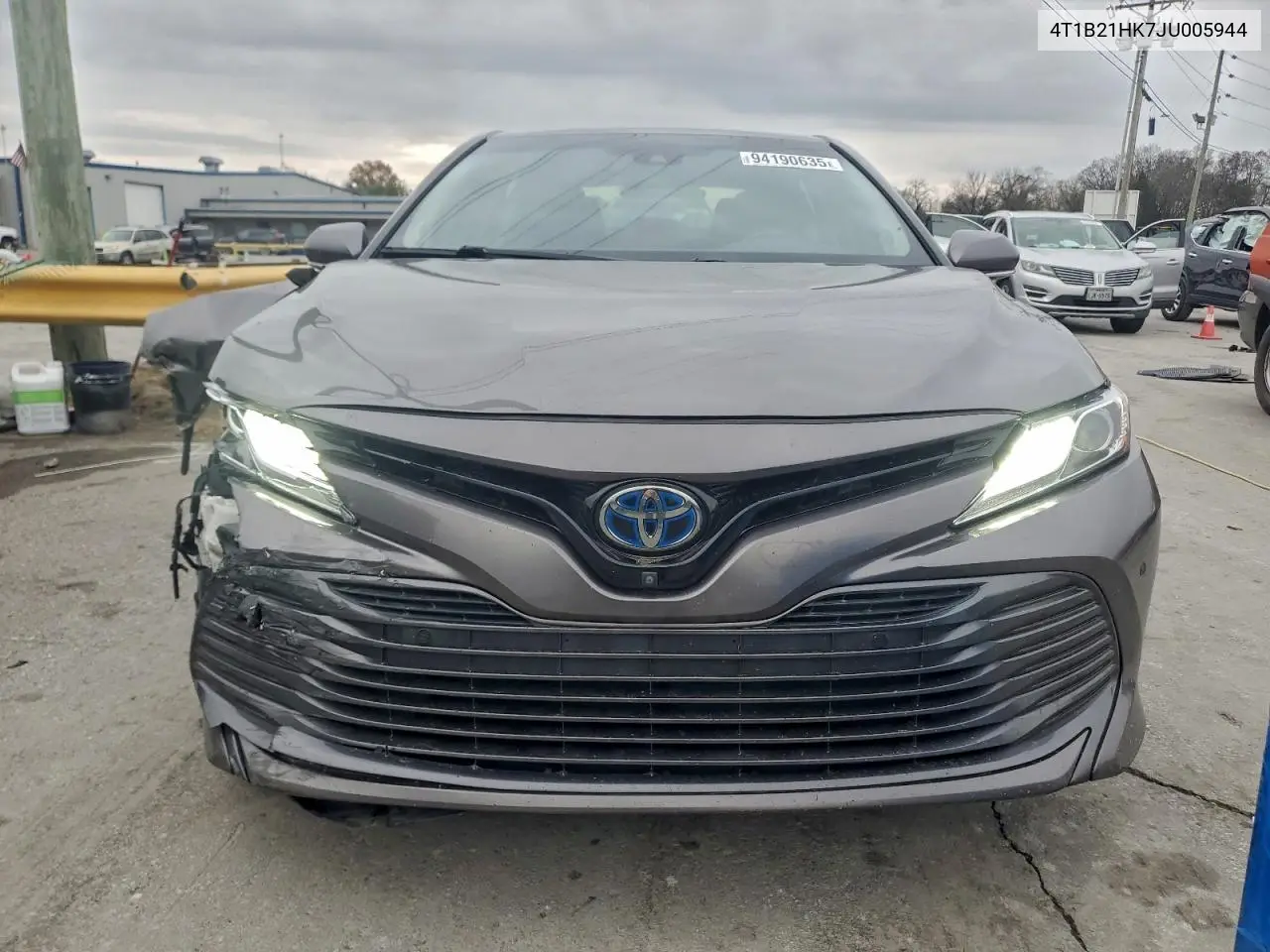 4T1B21HK7JU005944 2018 Toyota Camry Hybrid
