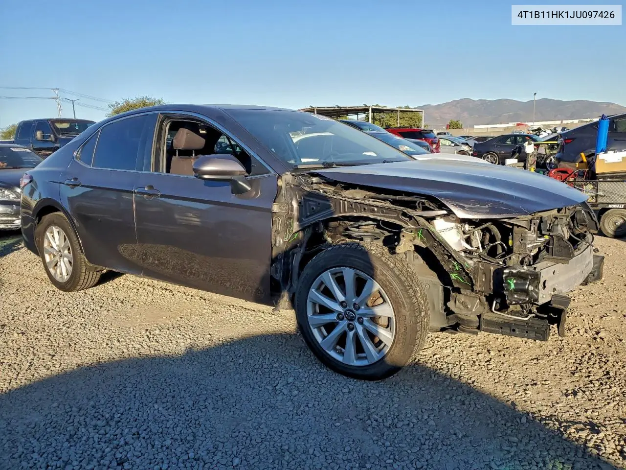 4T1B11HK1JU097426 2018 Toyota Camry L