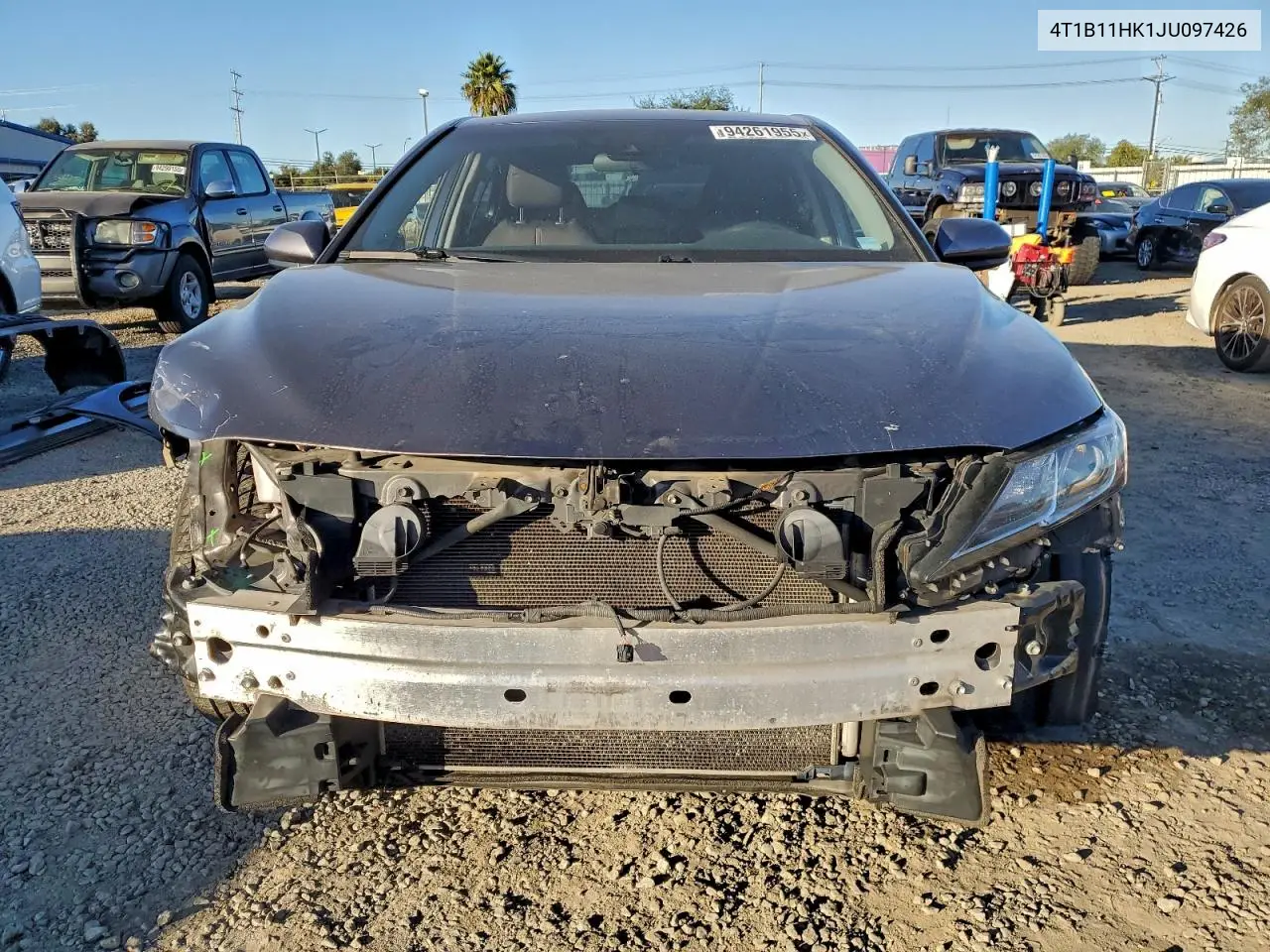 4T1B11HK1JU097426 2018 Toyota Camry L