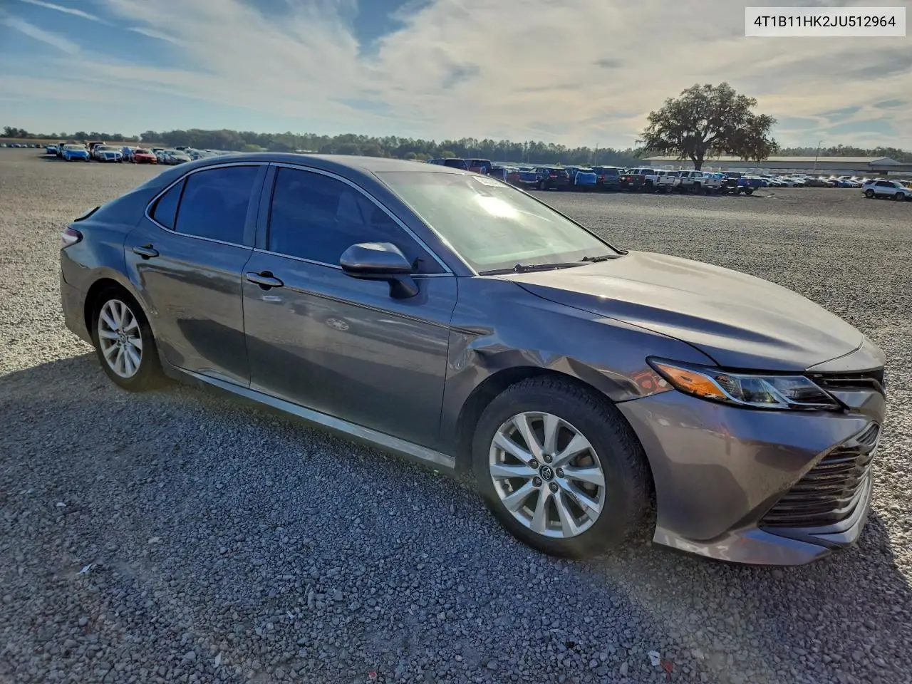 4T1B11HK2JU512964 2018 Toyota Camry L