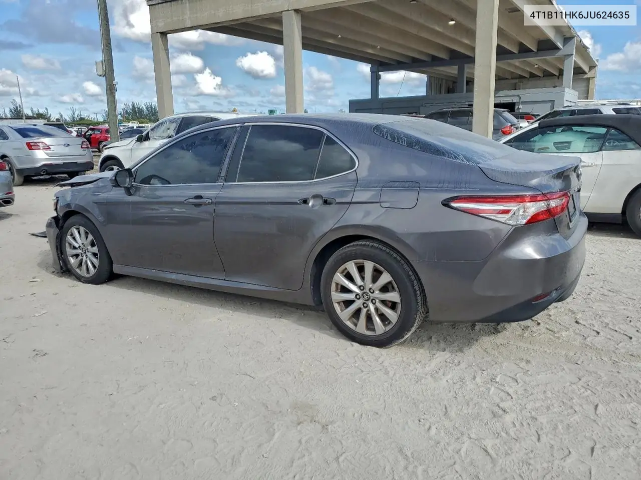 4T1B11HK6JU624635 2018 Toyota Camry L