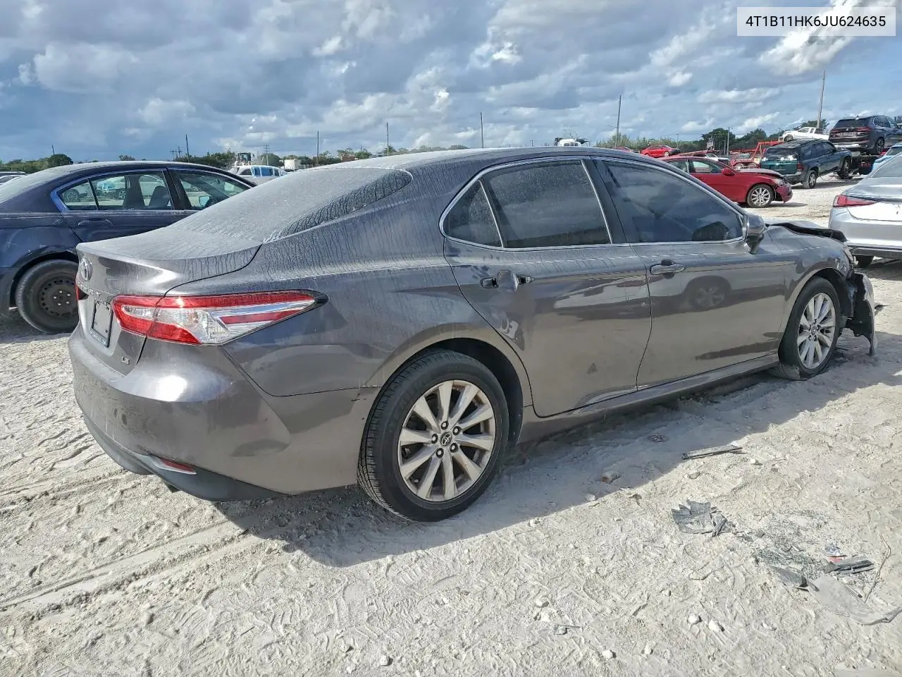 4T1B11HK6JU624635 2018 Toyota Camry L