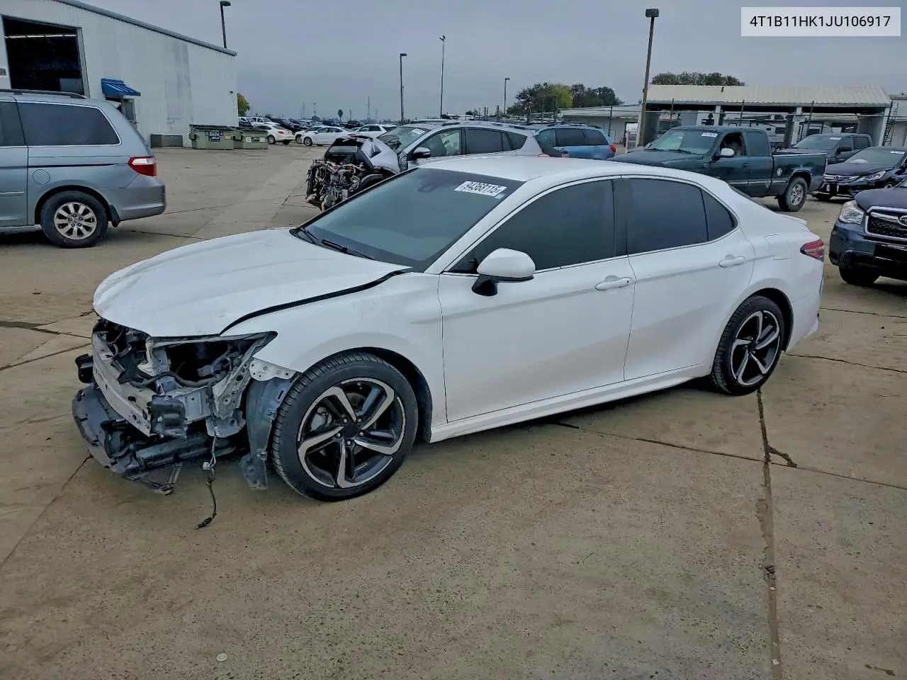 4T1B11HK1JU106917 2018 Toyota Camry L