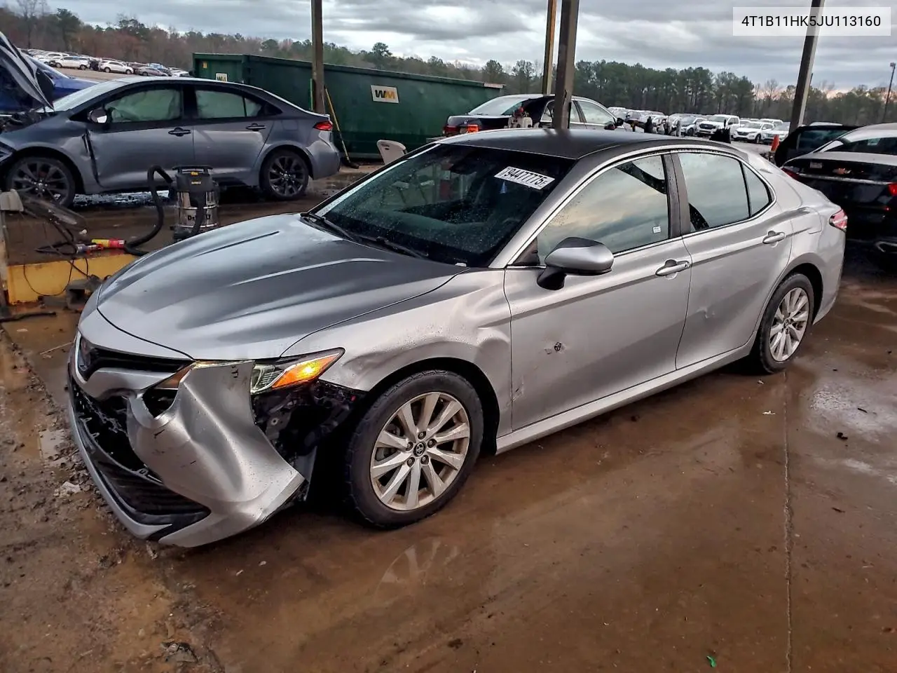 4T1B11HK5JU113160 2018 Toyota Camry L