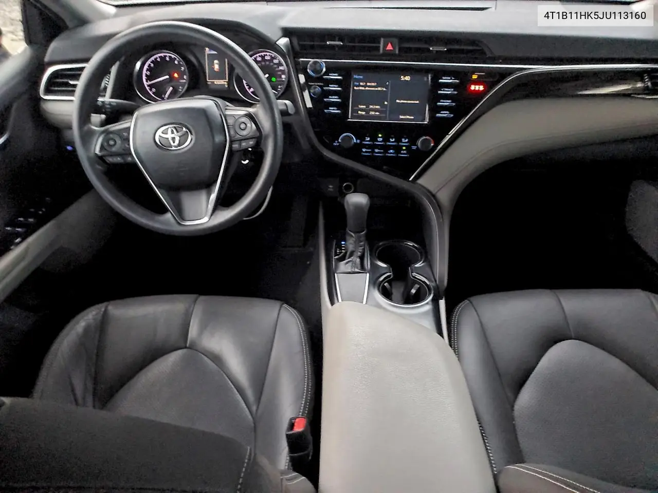 4T1B11HK5JU113160 2018 Toyota Camry L