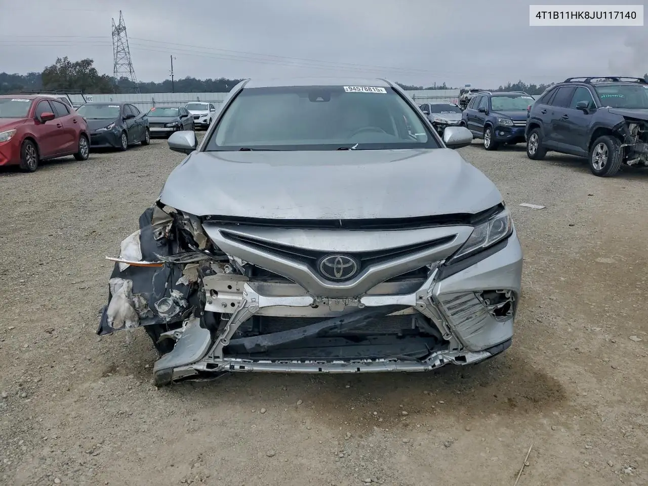 4T1B11HK8JU117140 2018 Toyota Camry L