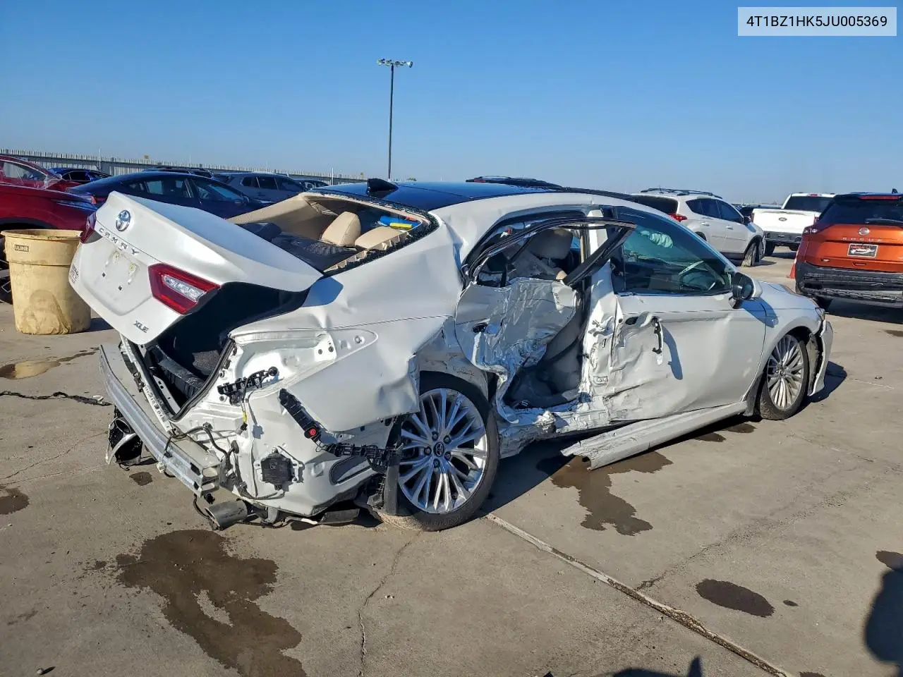 4T1BZ1HK5JU005369 2018 Toyota Camry Xse