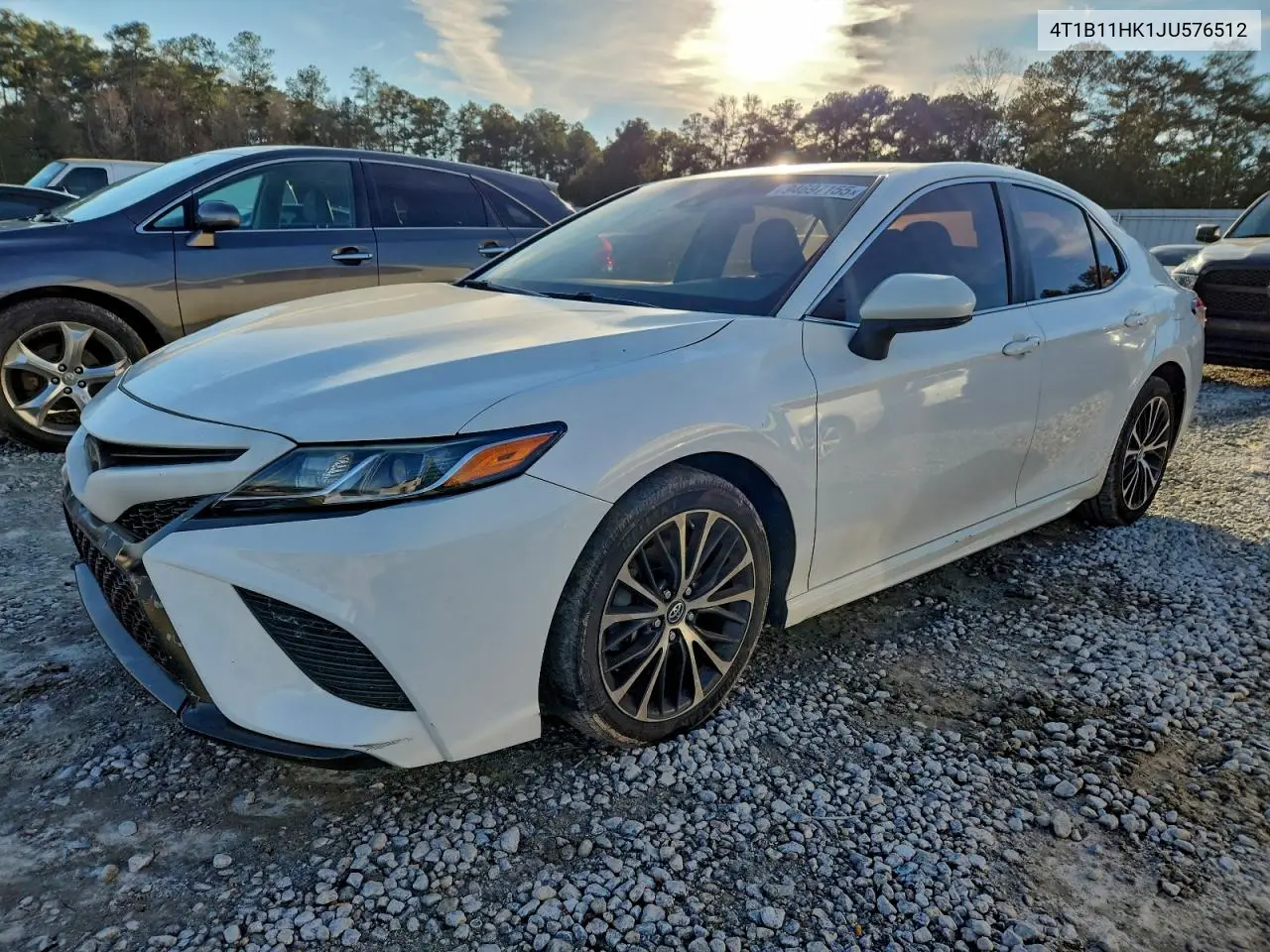 4T1B11HK1JU576512 2018 Toyota Camry L