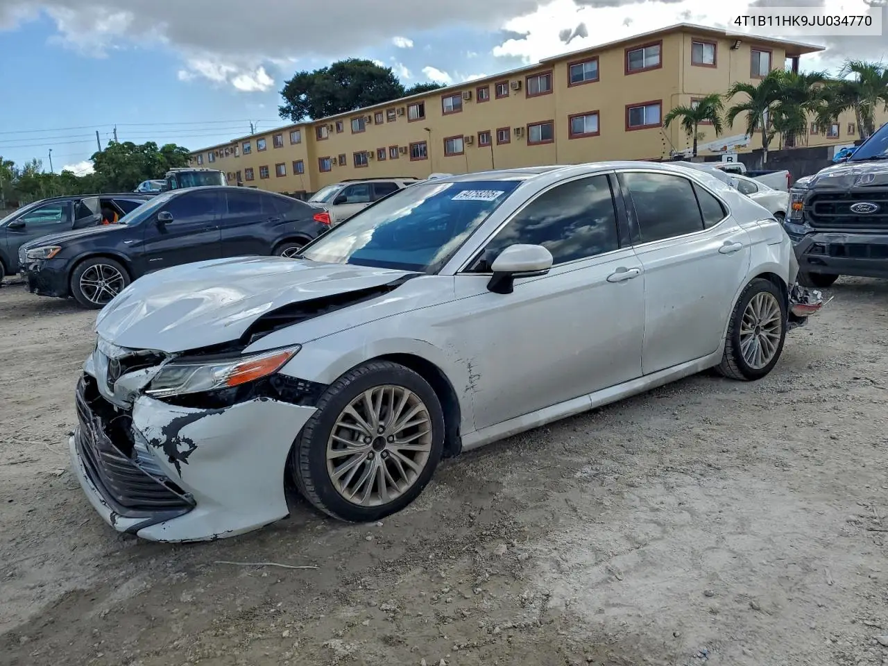 4T1B11HK9JU034770 2018 Toyota Camry L