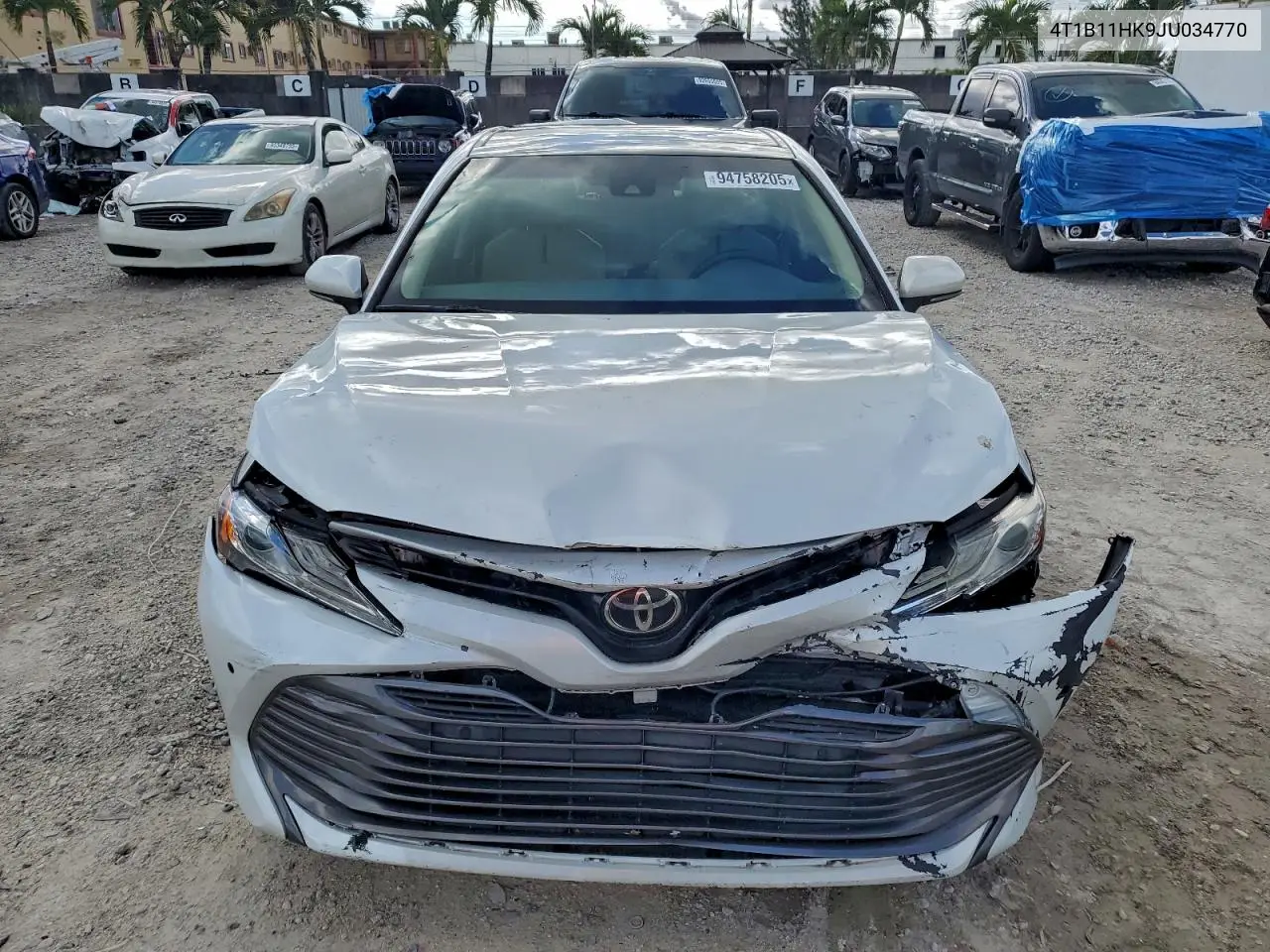 4T1B11HK9JU034770 2018 Toyota Camry L