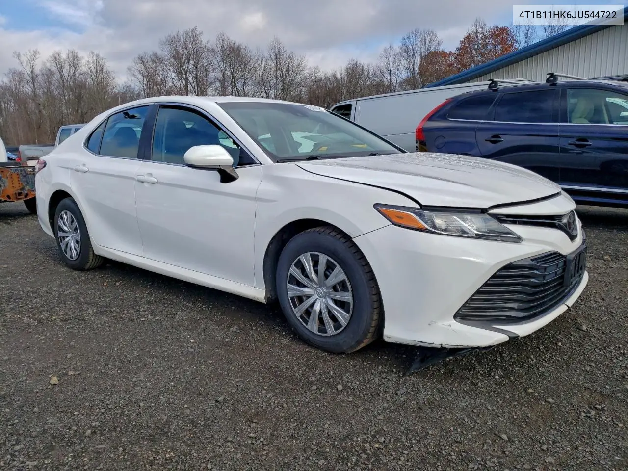4T1B11HK6JU544722 2018 Toyota Camry L