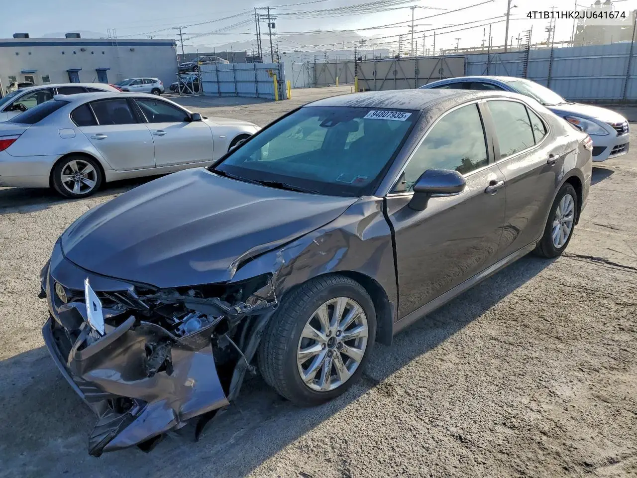 4T1B11HK2JU641674 2018 Toyota Camry L